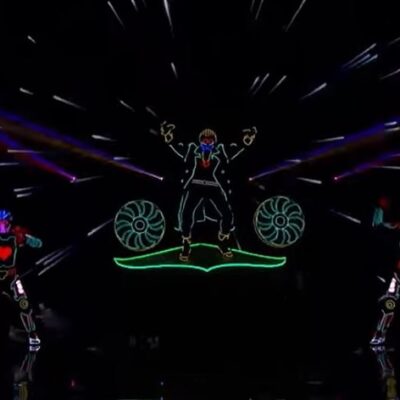 The Lighter Side: Ukrainian Dance Crew Light Balance