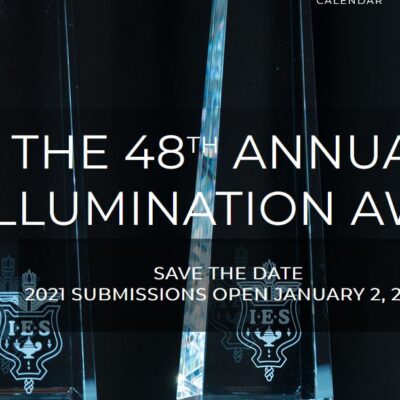 IES Announces Call for 2021 Illumination Awards