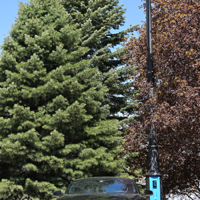 Product Monday: EV Charger In A Light Pole