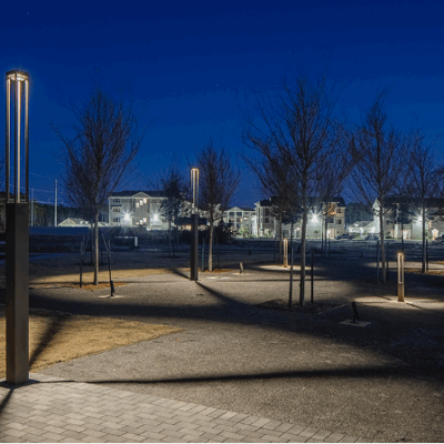 Product Monday: Luminis’s Lumiquad Columns & Bollards