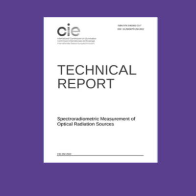 CIE Publishes CIE 250:2022 On Spectroradiometric Measurements, Measurement Uncertainties, & Instrument Calibration