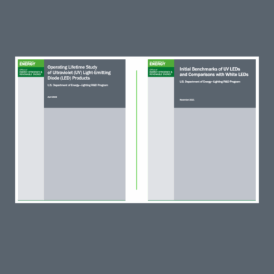 Two DOE Reports Characterize Current UV LEDs