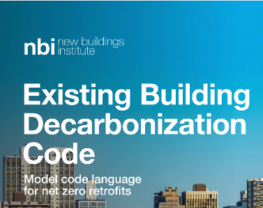 New Code For Existing Building Decarbonization Overlays 2021 IECC