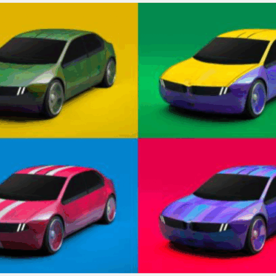 E Ink Color Changing Pigment And The BMW i Vision DEE Concept Car