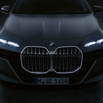 BMW i7 Swarovski Crystal Headlights