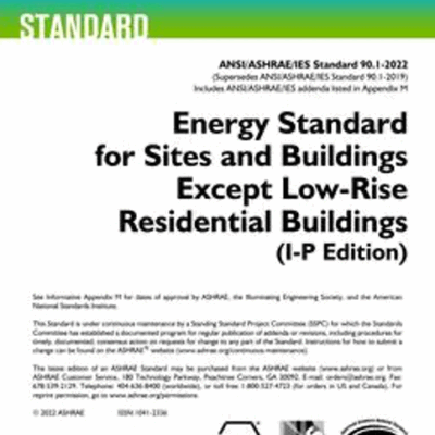 ASHRAE Expands Standard 90.1-2022