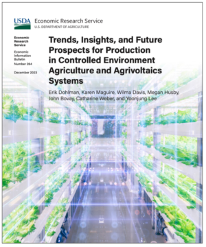 USDA Reports Large Increase In CEA Production, With Caveat