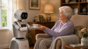 Robots For Eldercare And The Lighting Implications