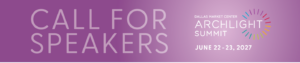 A Call For Speakers, An Award, & A Registration Announcement